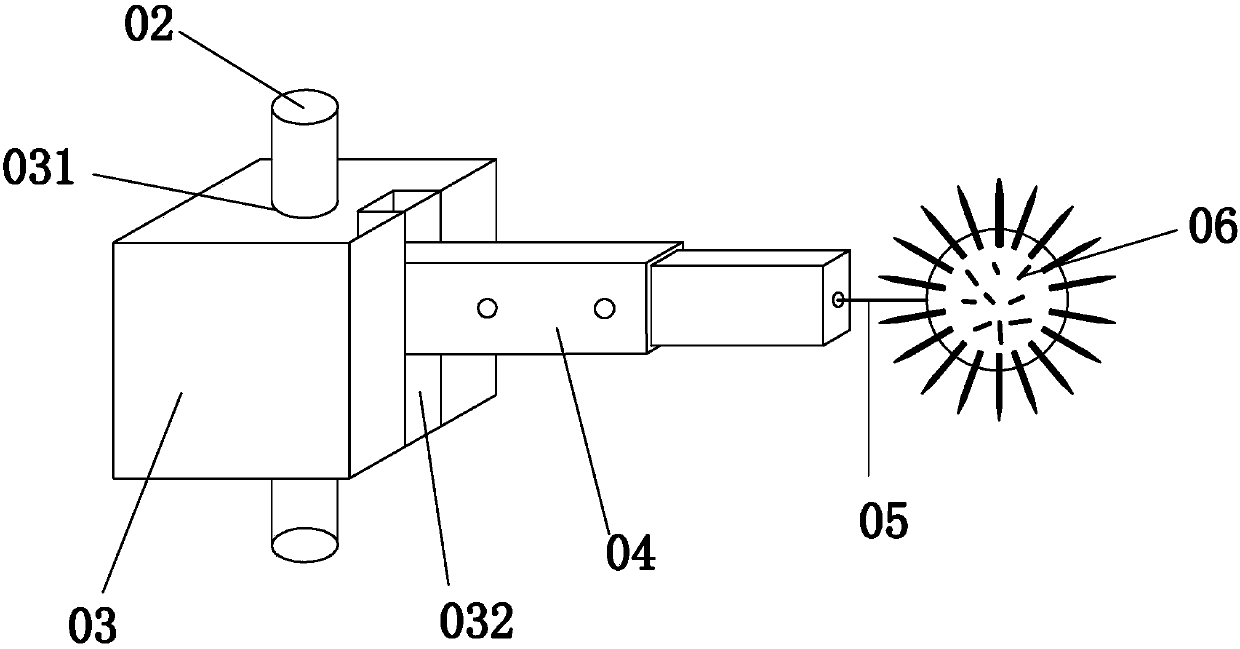 Processing device for sunshade screen in overhead power transmission line lead span