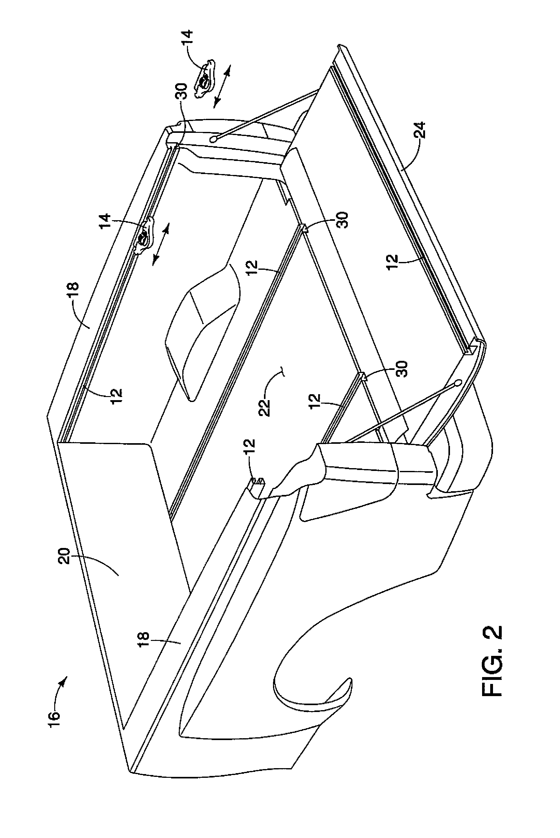 Vehicle cargo arrangement