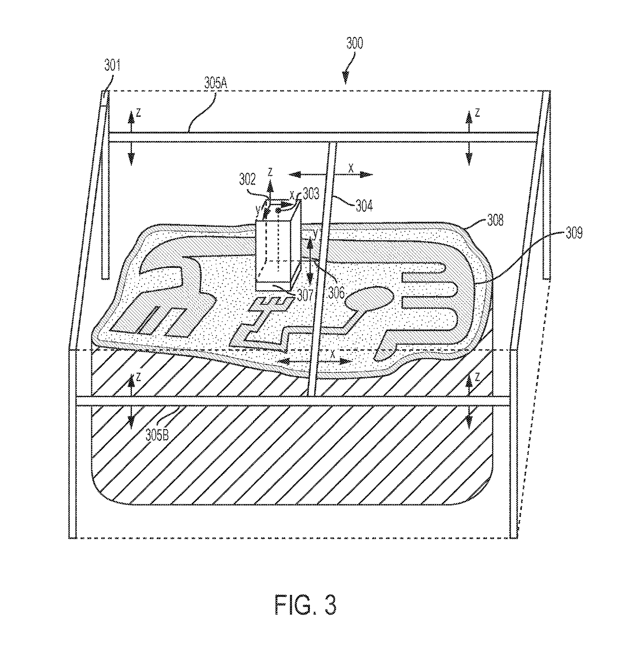 Additive manufacturing using a selective recoater