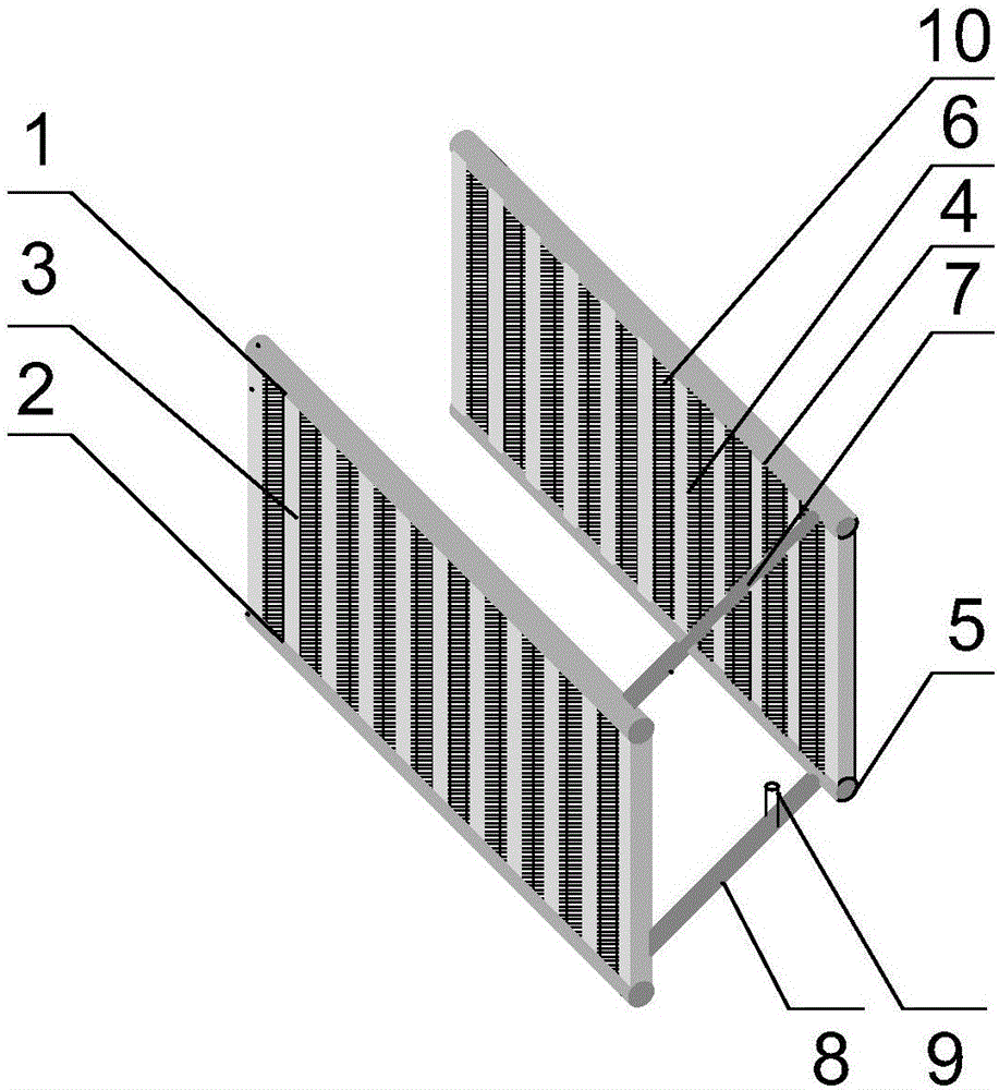 U-shaped micro-channel dehumidifying heat pipe and use method thereof