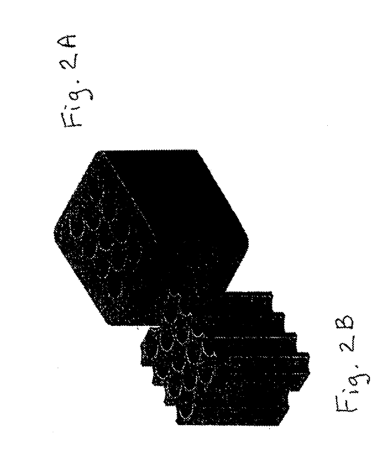 Method of producing a multi-microchannel, flow-through element and device using same