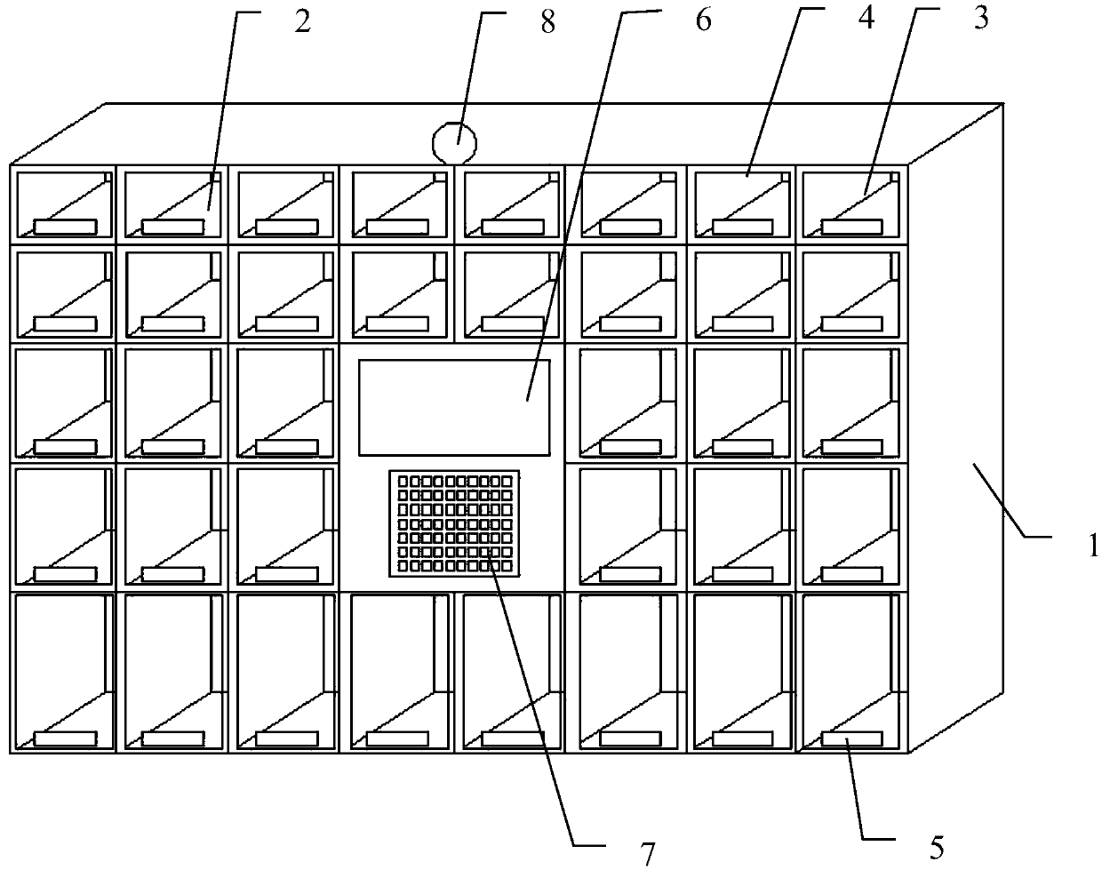 Community rental-sales sharing economy data processing method based on facial recognition