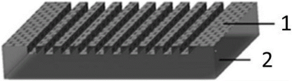 Wind speed tester based on graphene material and manufacture method thereof