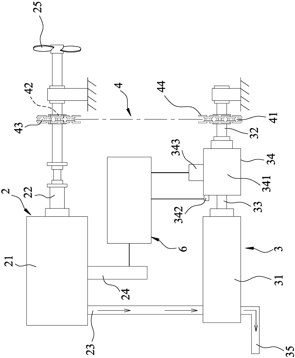 Engine waste heat power recovery system and method