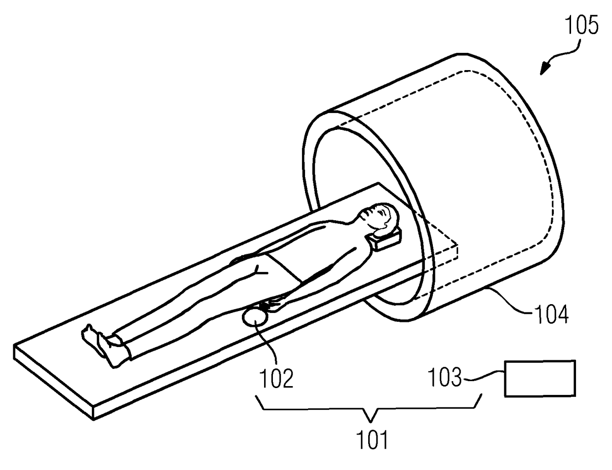 Control device, medical control system and method for transmitting a command