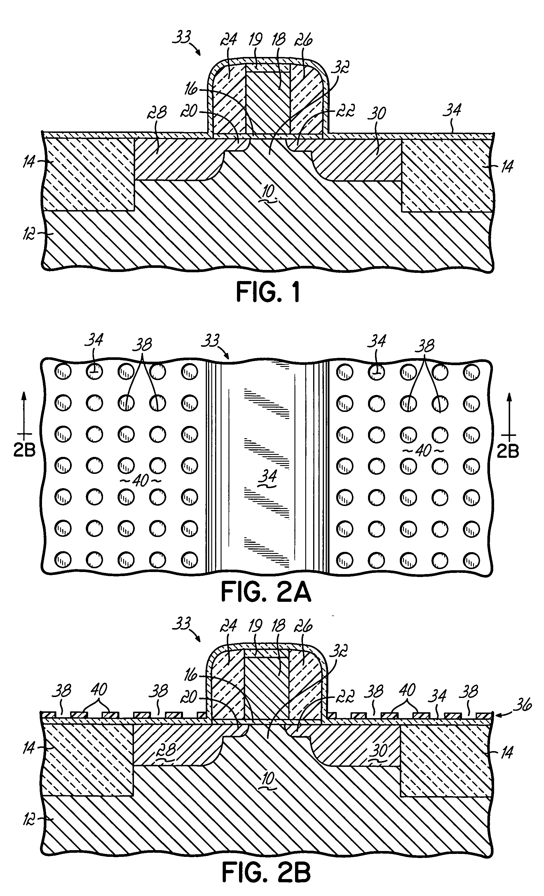 Strained semiconductor device structures