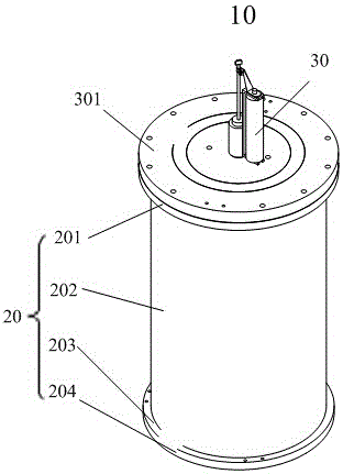 High temperature vacuum sintering furnace with thermocouple automatic plugging and unplugging device