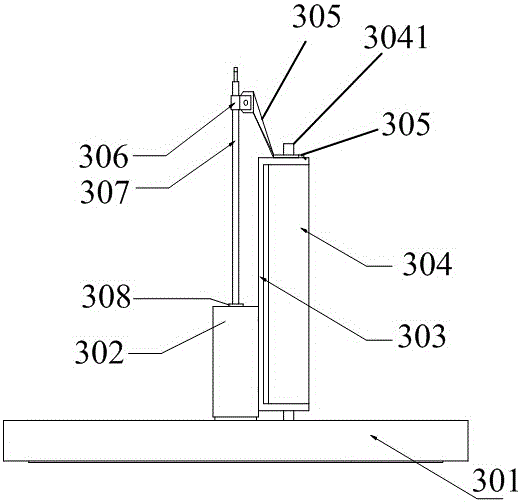 High temperature vacuum sintering furnace with thermocouple automatic plugging and unplugging device