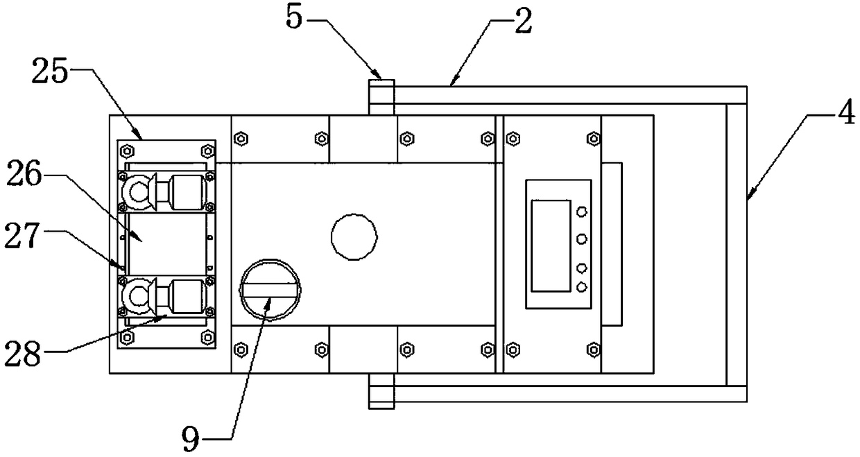 Fertilizer application device for medicinal material planting