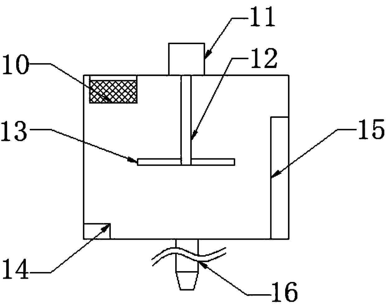 Fertilizer application device for medicinal material planting