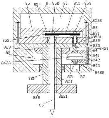 Letter box device with high efficiency