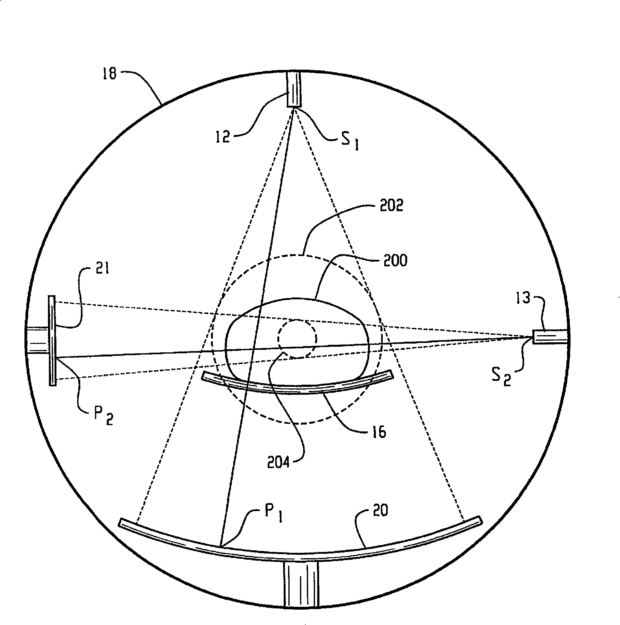 Computed tomography data acquisition apparatus and method