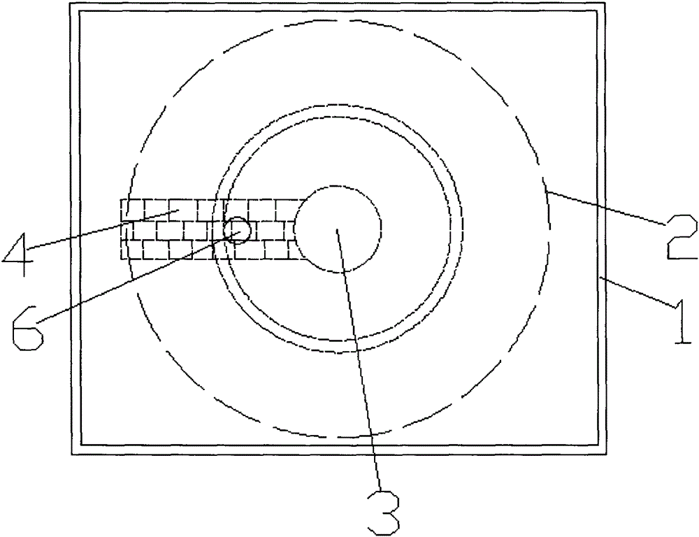 Ultrasonic probe for breast diagnosis