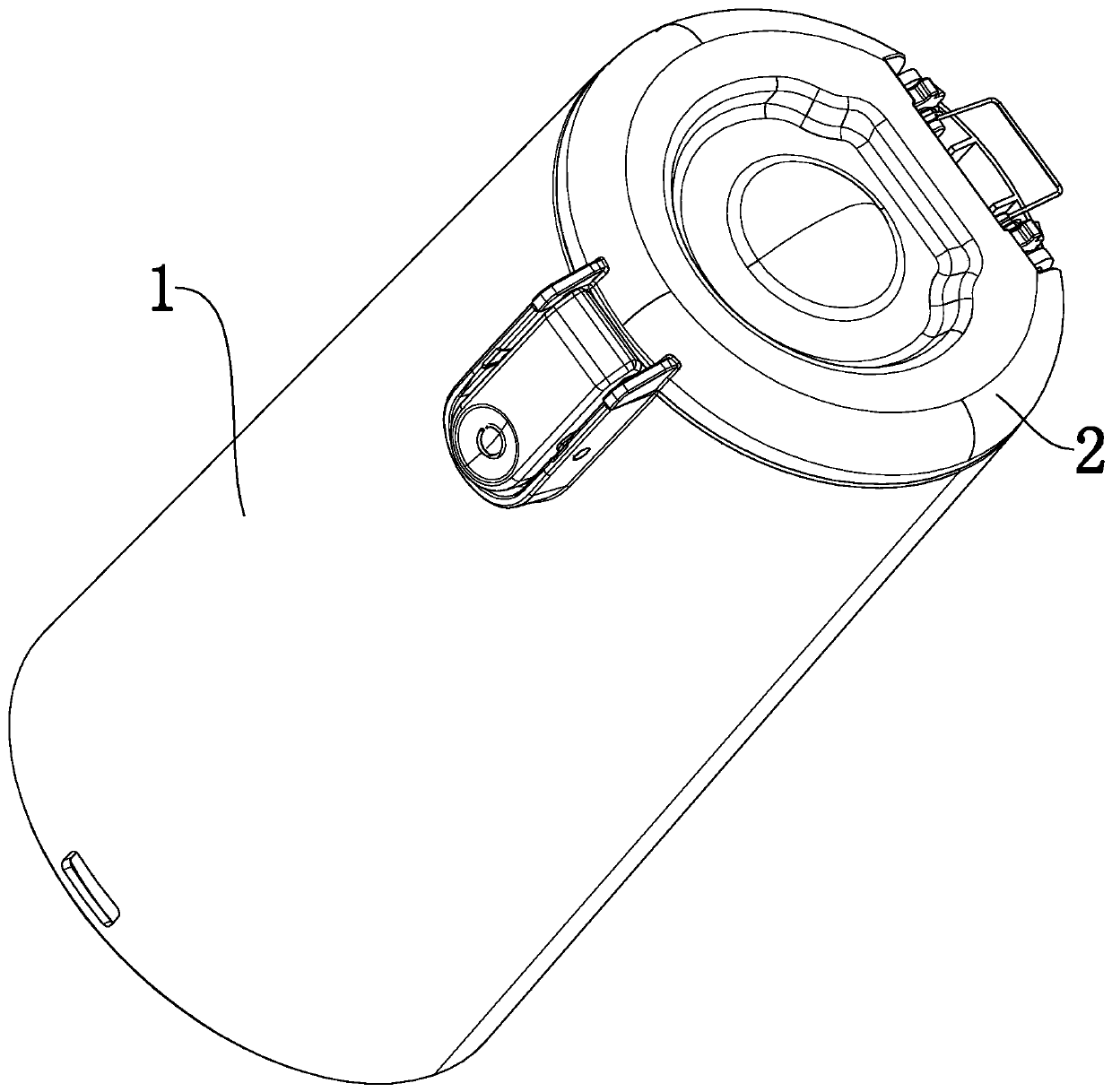 Dust cup assembly applied in dust collector