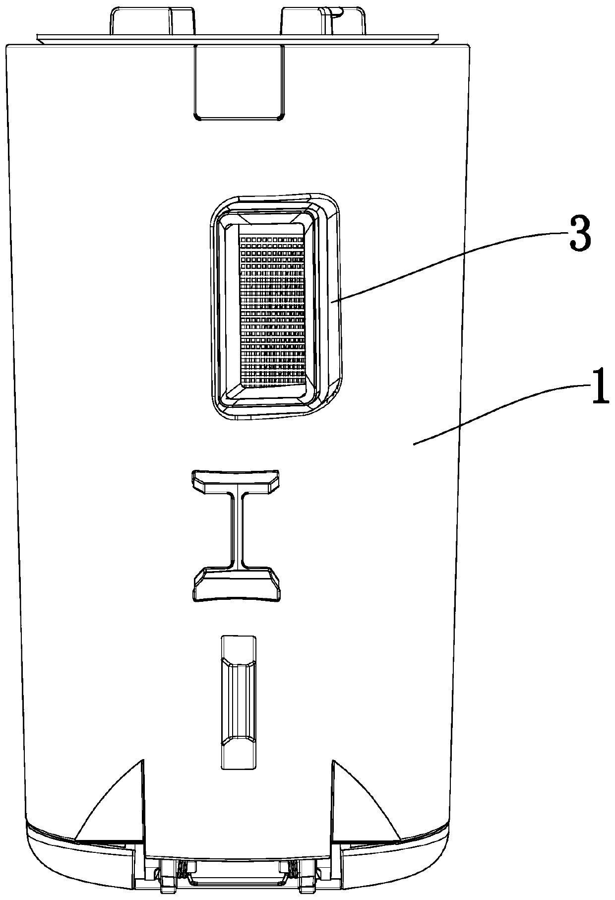 Dust cup assembly applied in dust collector