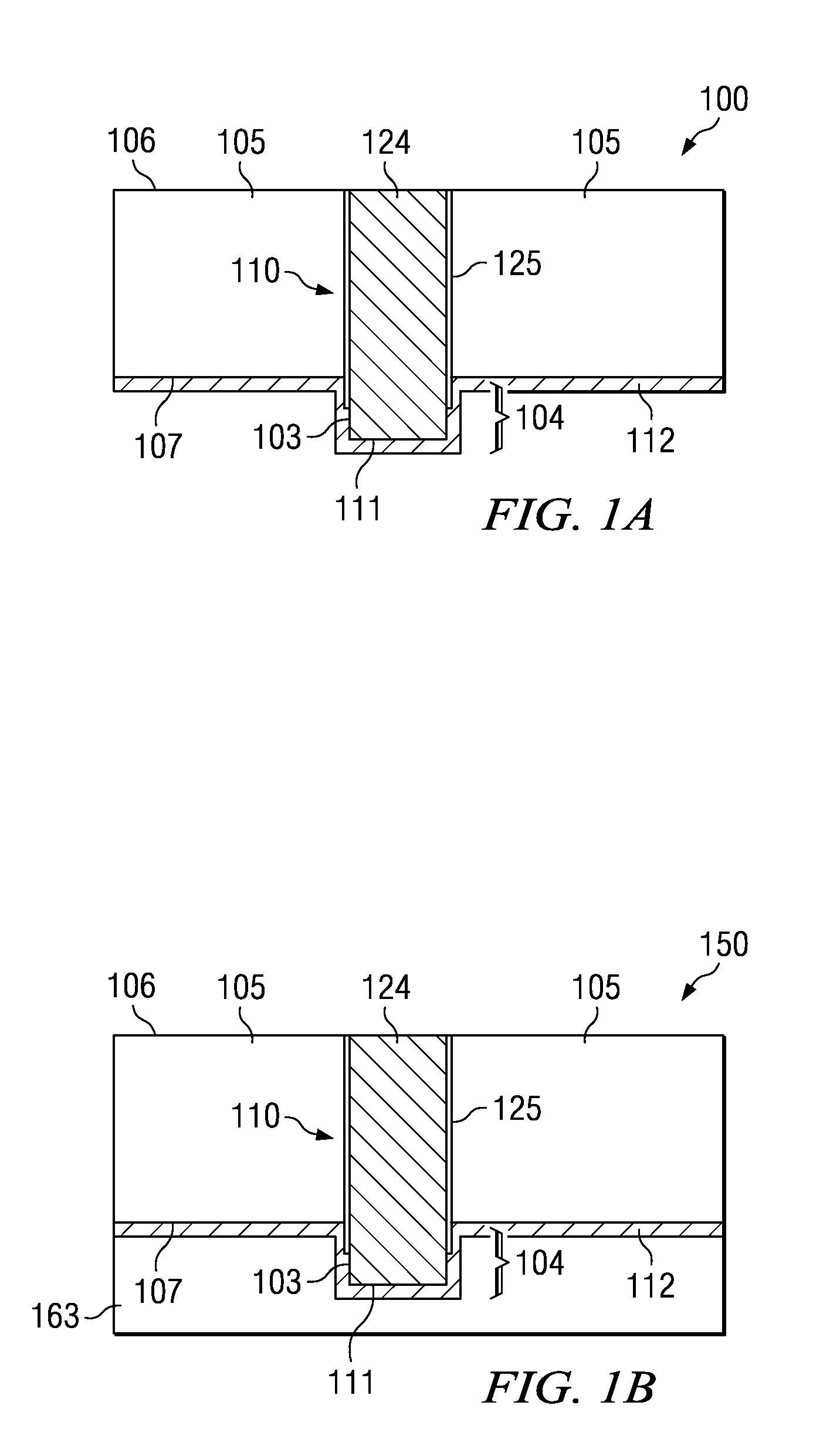 IC device having low resistance TSV comprising ground connection