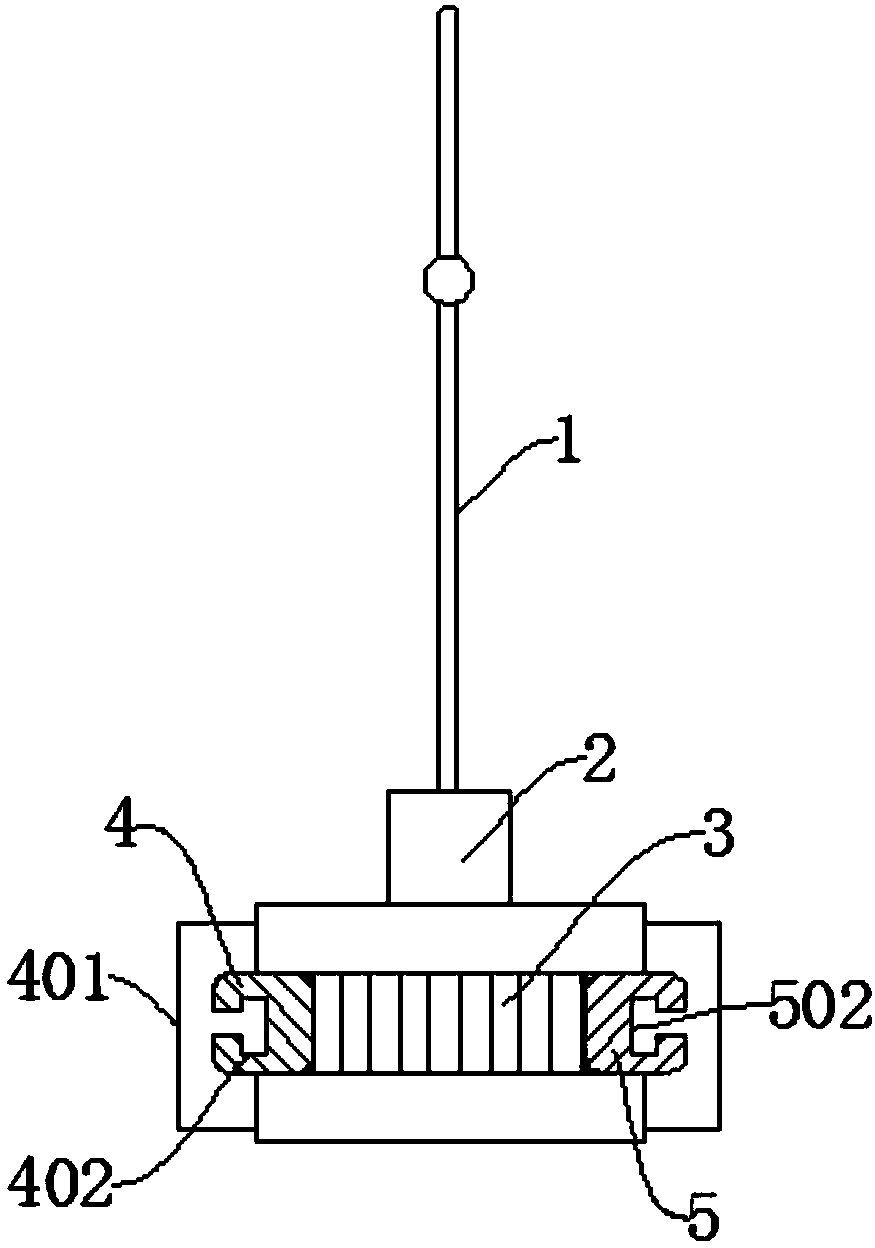 Use method of telescopic clothes hanger