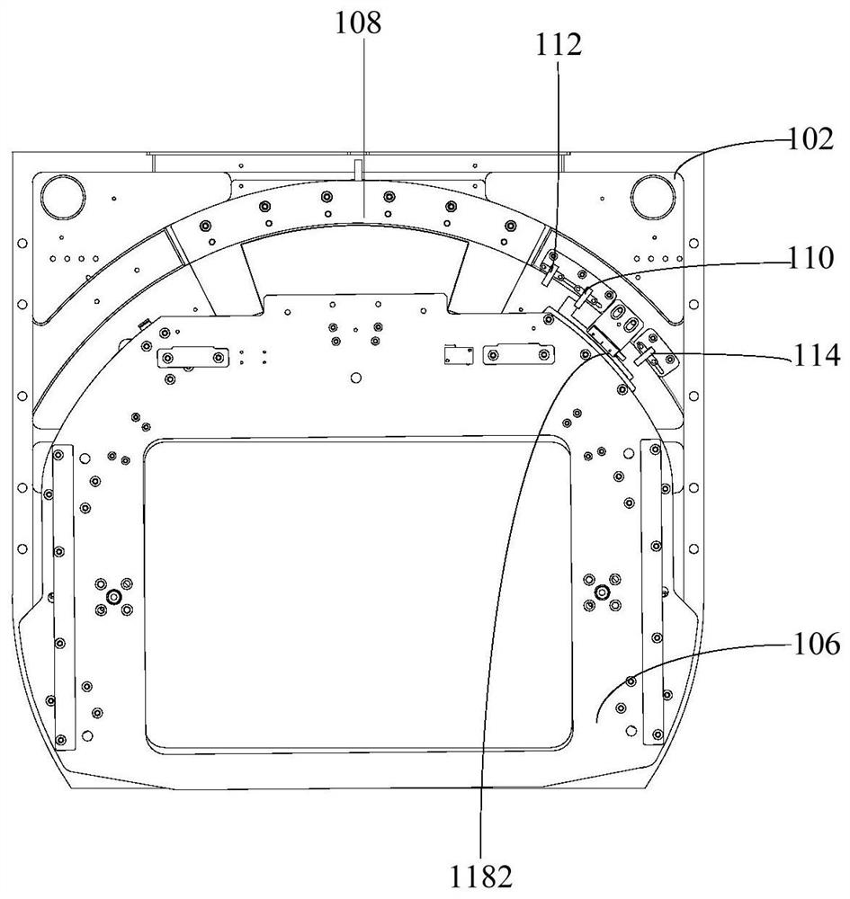 Screen printing plate adjusting mechanism and printing machine