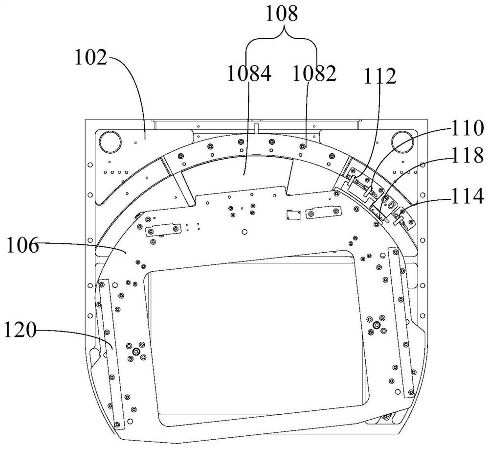 Screen printing plate adjusting mechanism and printing machine