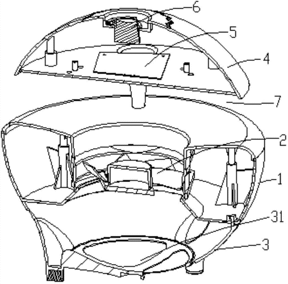 Air-flow type mosquito killer