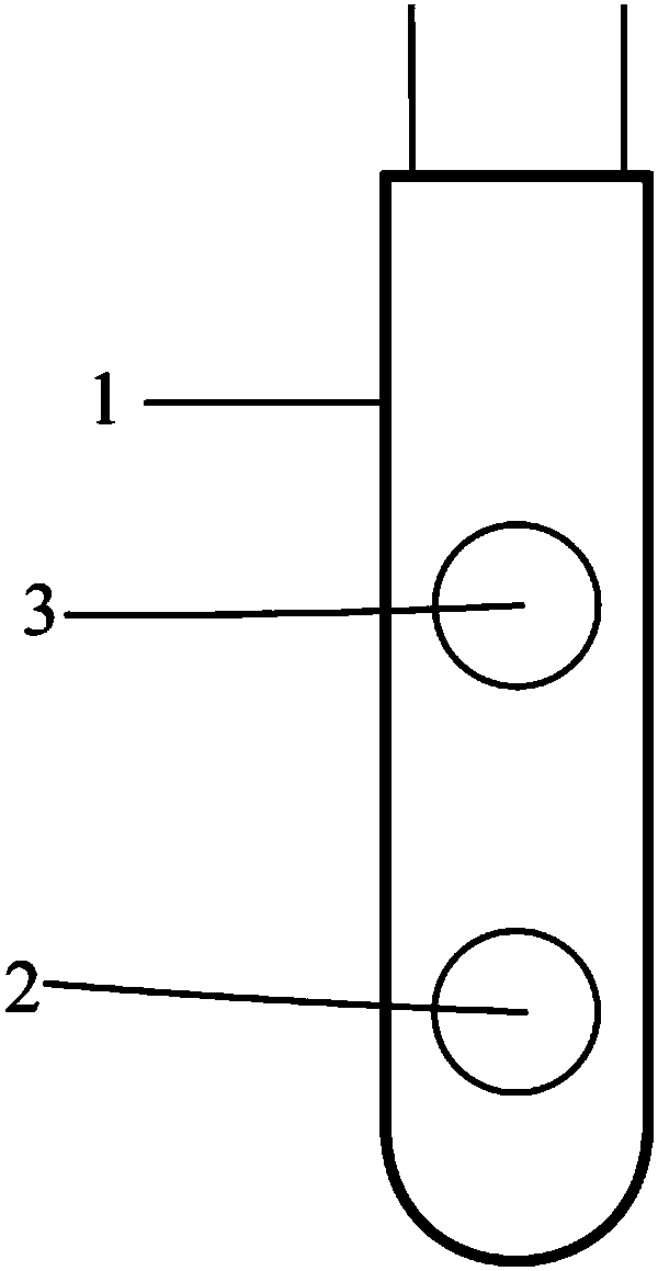 Optical fiber diffuse transmission probe for spectral non-destructive detection of solid particles