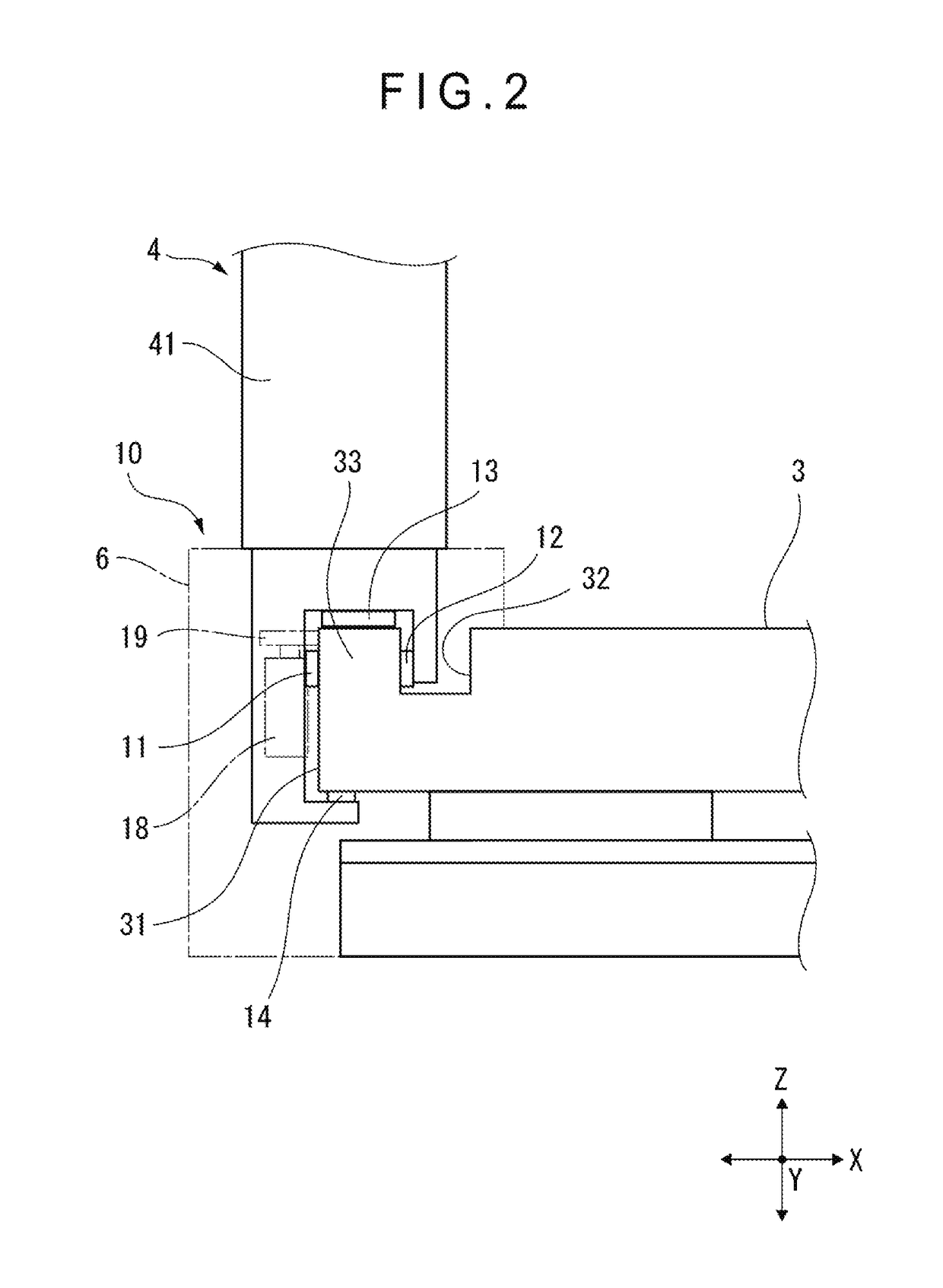 Profile measuring machine and movement mechanism