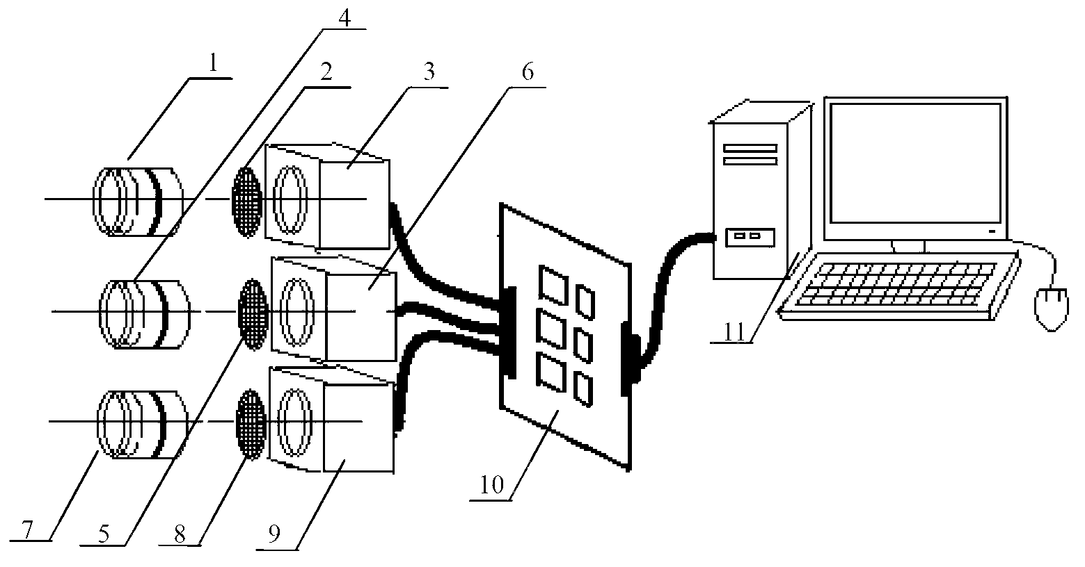 Multispectral imager based on light fieldd imaging technique