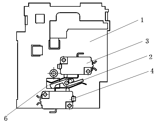 Low-voltage circuit breaker double fault contact actuator