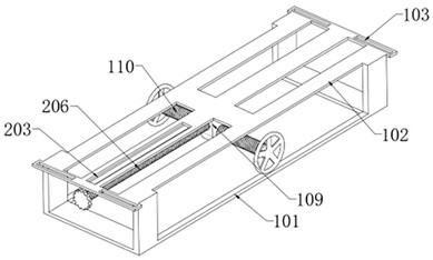 Straightness detection device for geological exploration drill rod