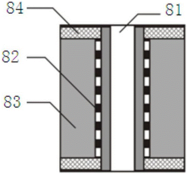 Maintenance-free moisture absorber and method for controlling the same