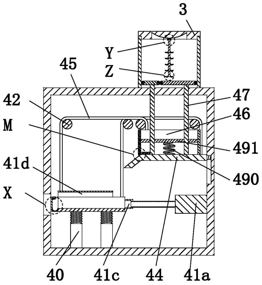 Automatic feeding, spraying and separating device for animal husbandry