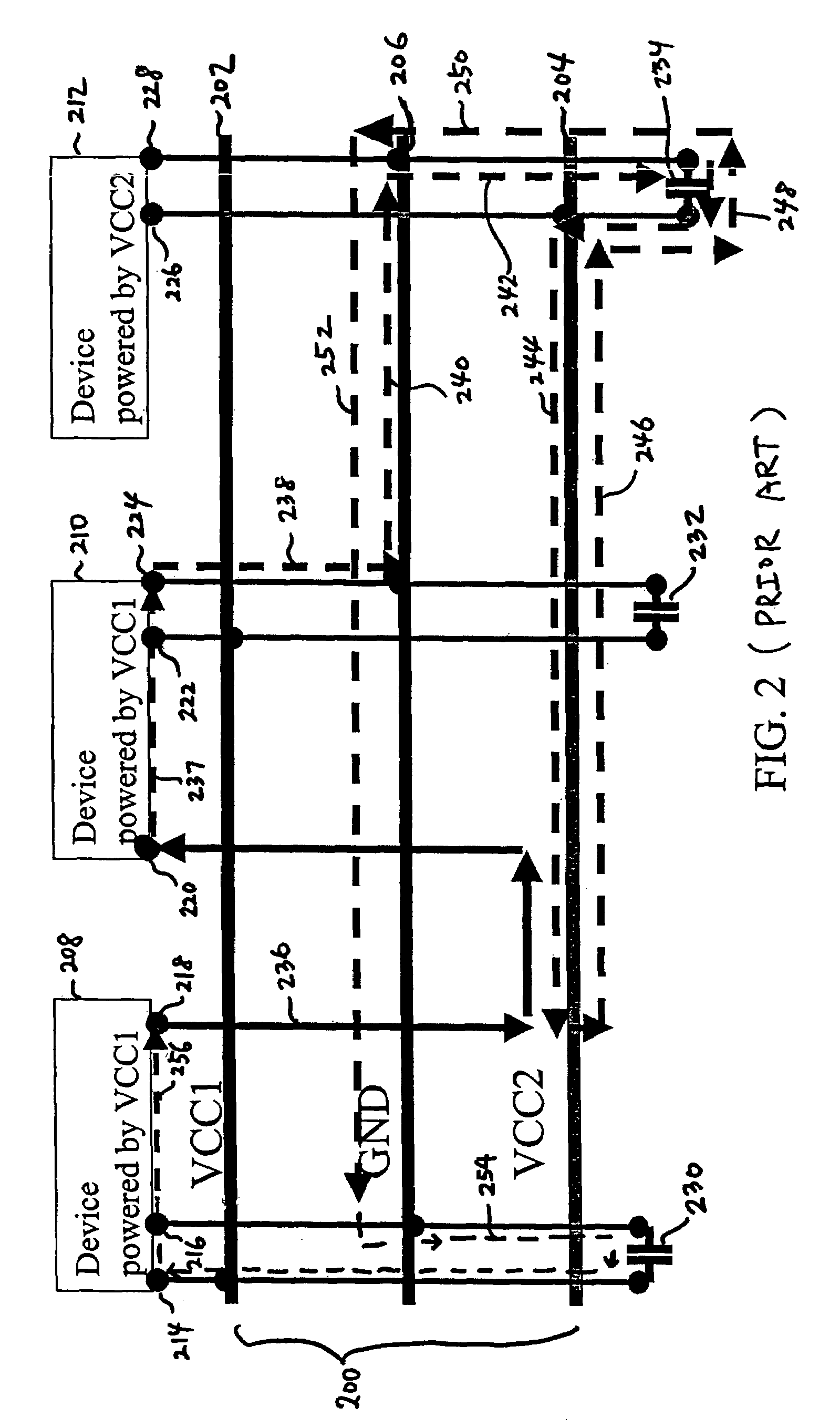 Method for selecting and placing bypass capacitors on multi-layer printed circuit boards