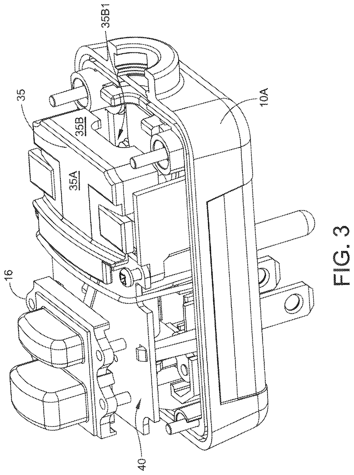 Leakage current detection and interruption (LCDI) device with ignition containment features