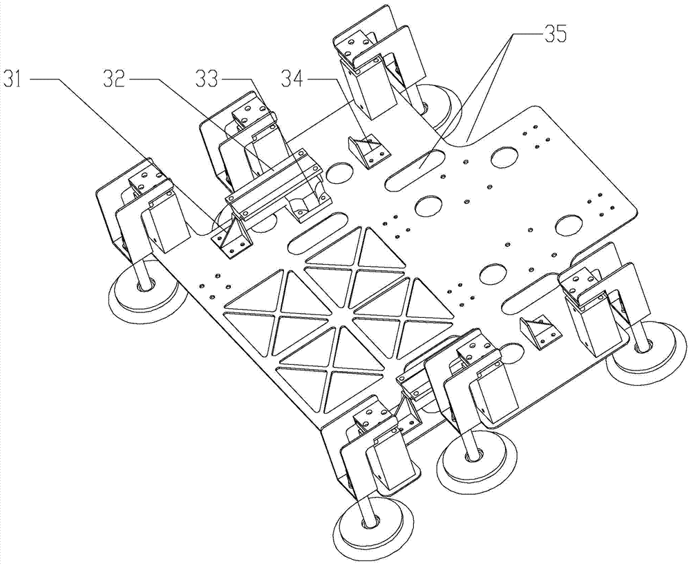 A curtain wall cleaning device