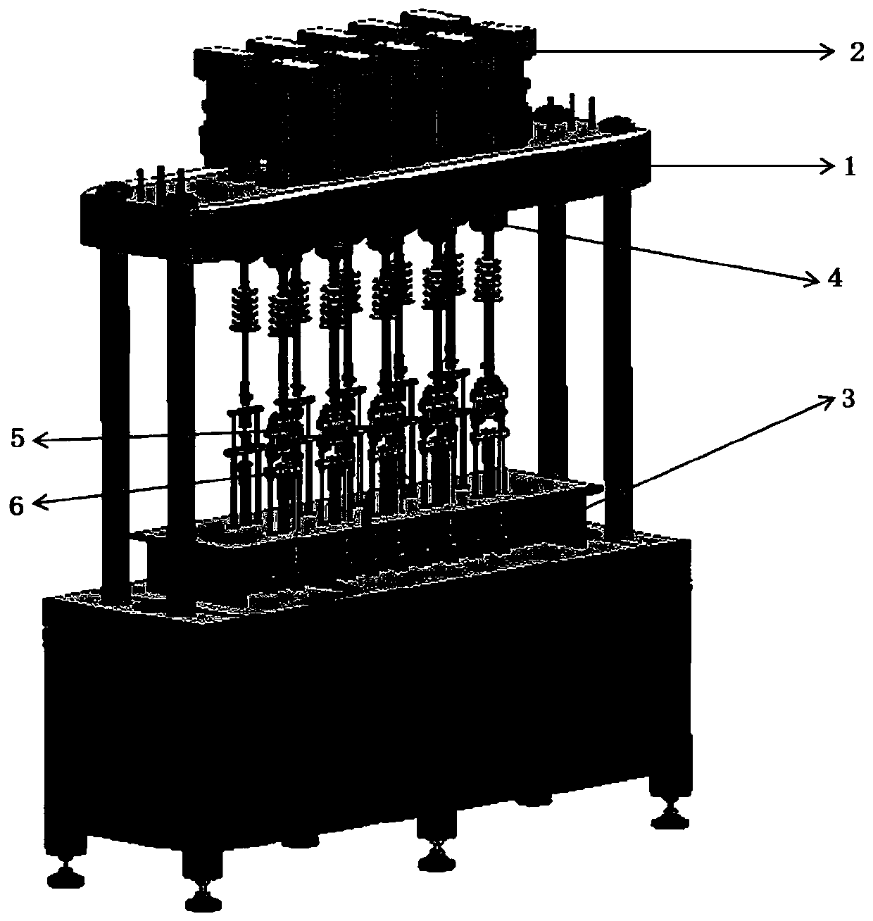 Ten-channel organic material automatic stress/strain loading and monitoring device