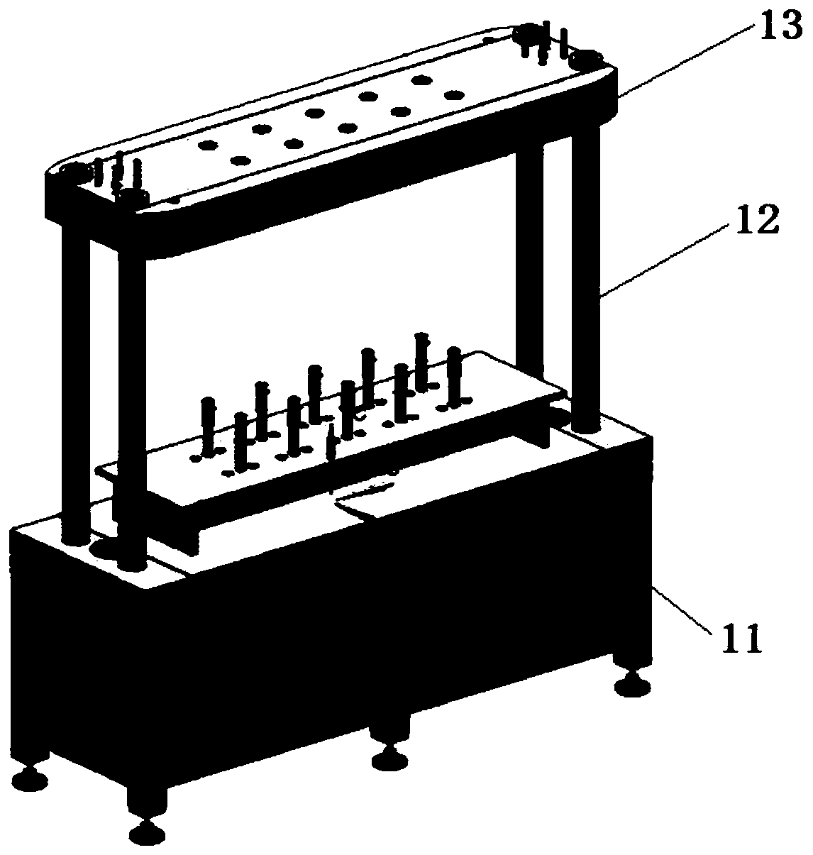 Ten-channel organic material automatic stress/strain loading and monitoring device