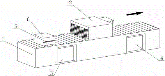 Method for recognizing and counting finished product varieties of feeds in warehouse in and warehouse out