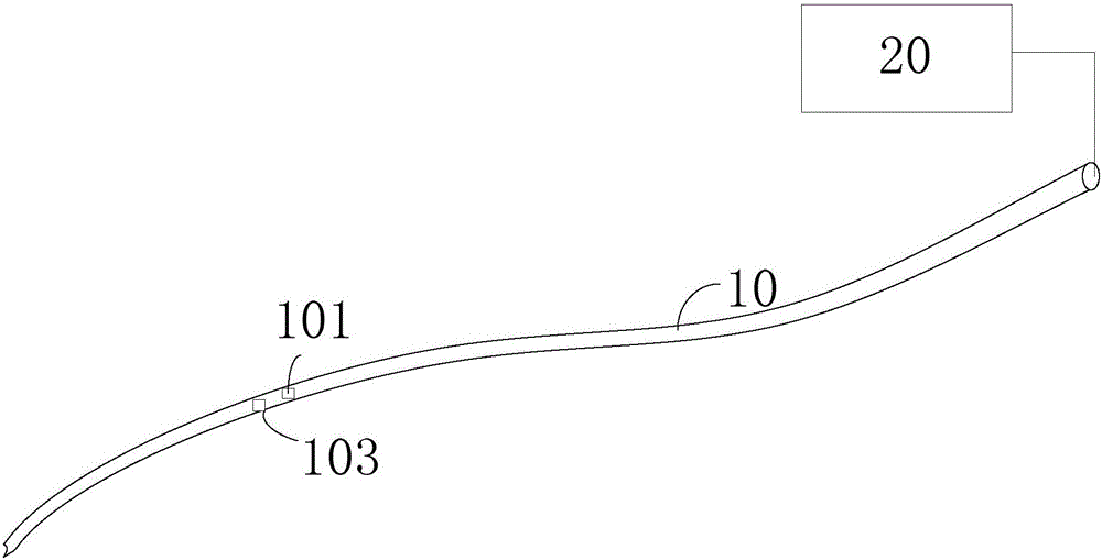 System for positioning brain lesion area