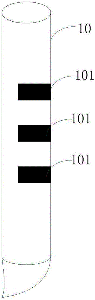 System for positioning brain lesion area