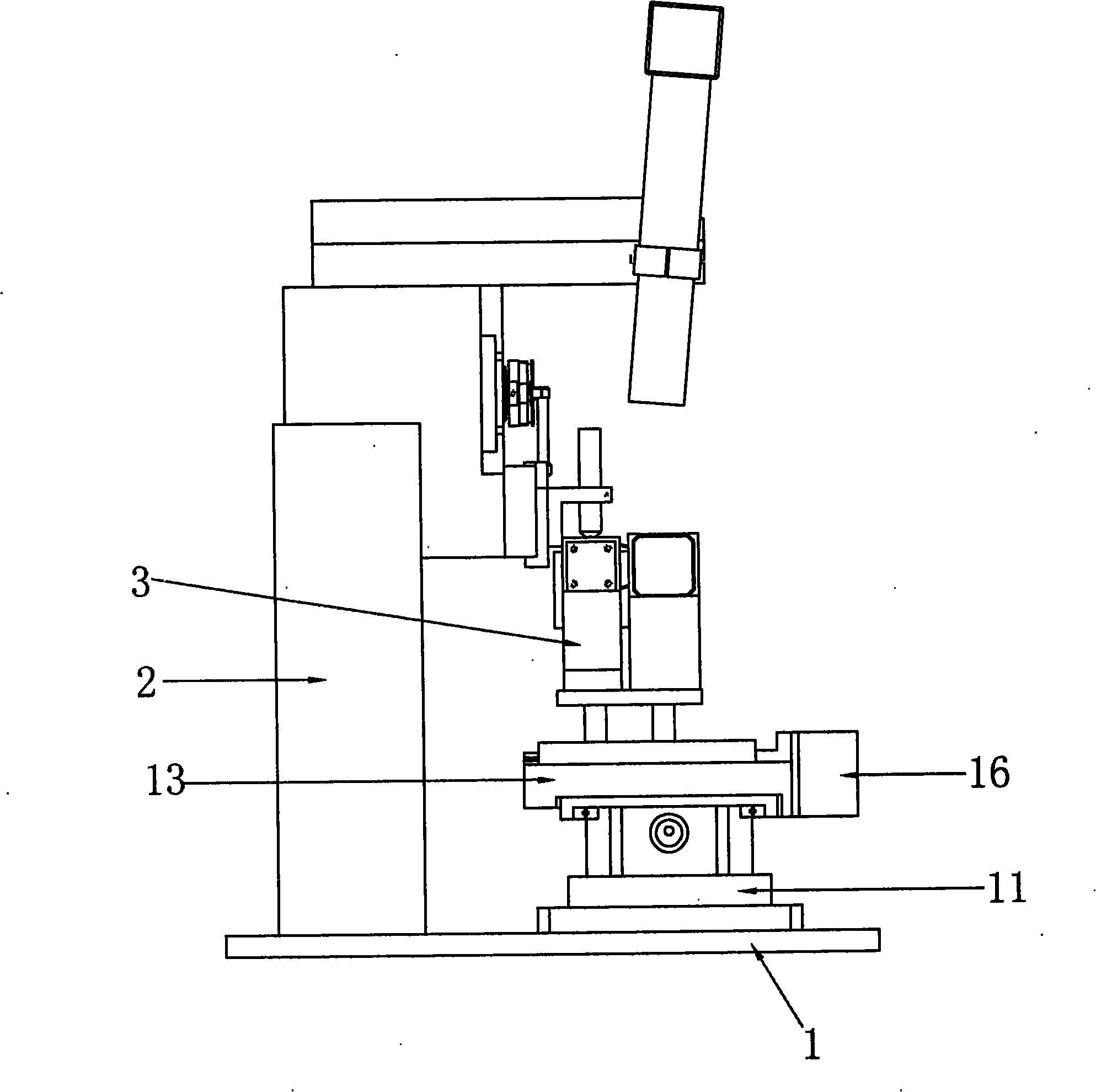 Numerical control rotating three-dimensional ultrasonic gold wire bonder