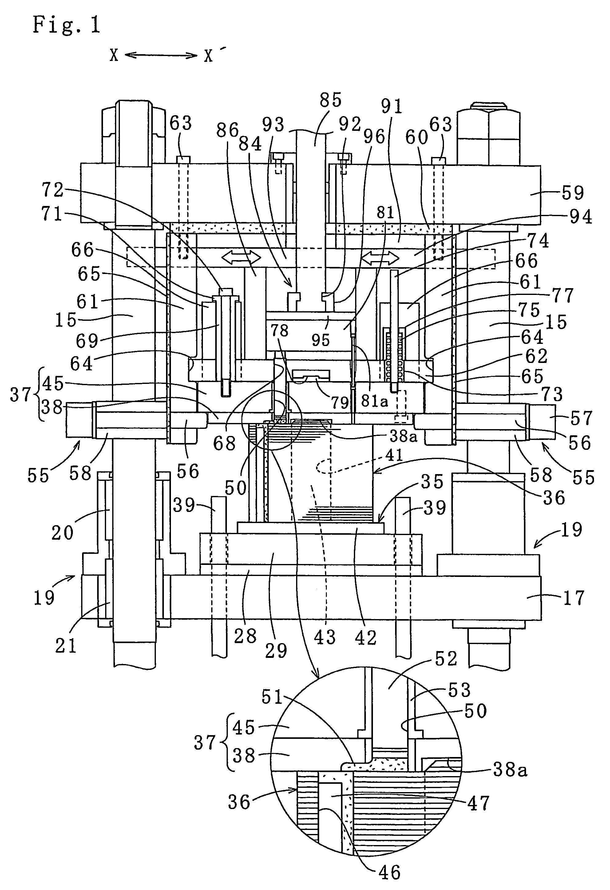 Method of resin sealing permanent magnets in laminated rotor core