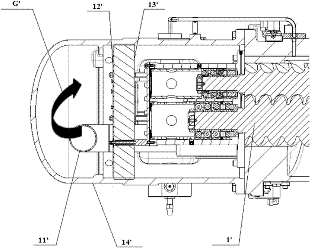 Oil-gas separation device, compressor and air conditioner system