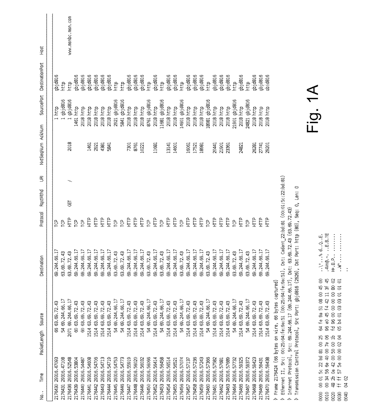 System and method for discriminating remote site origination of communication signals transmitted through a network based on envelope characteristics