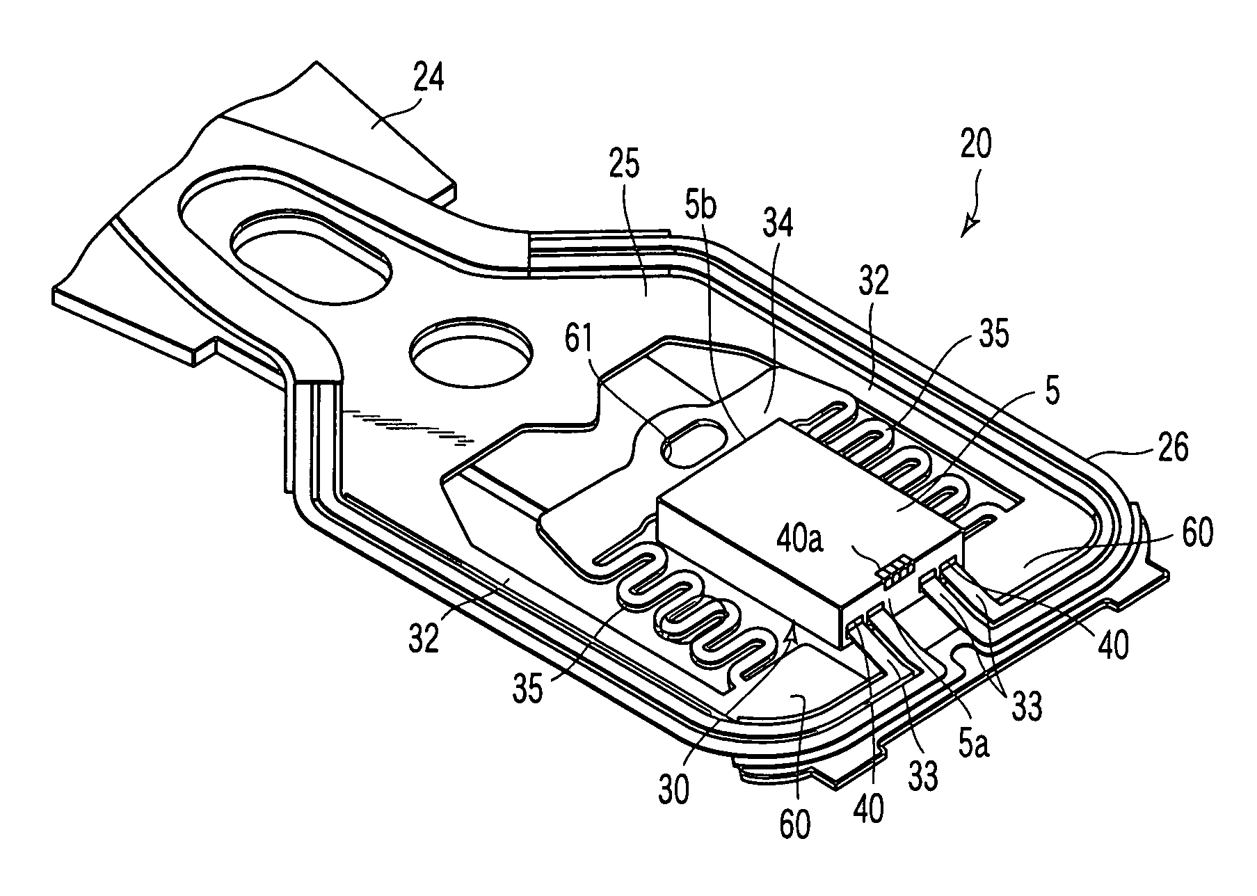 Slider supporting apparatus including a flexure having spring characteristics and manufacturing method therefor