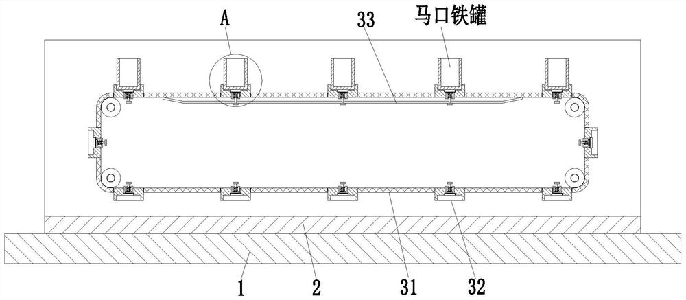 Efficient tinplate can cleaning device