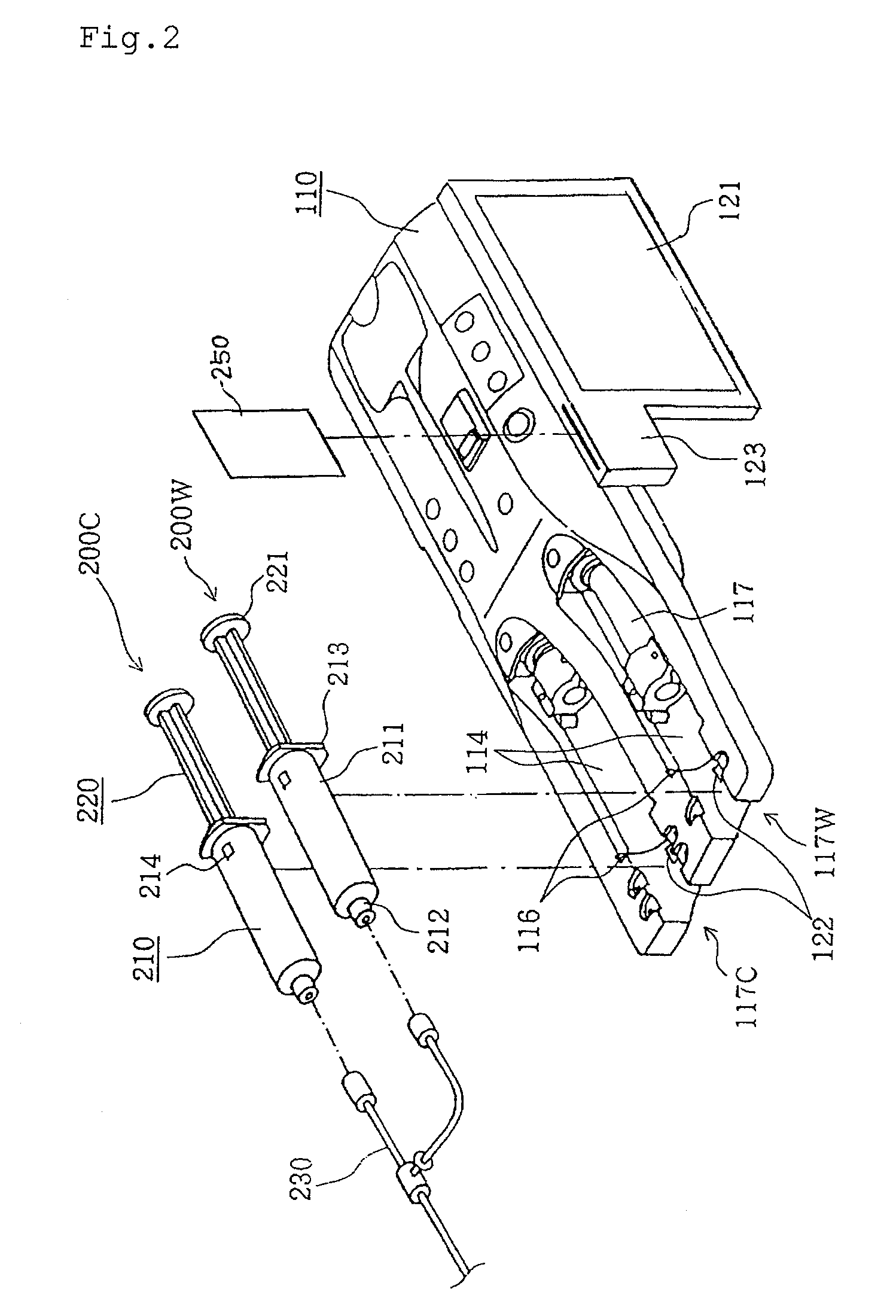 Chemical liquid injection system