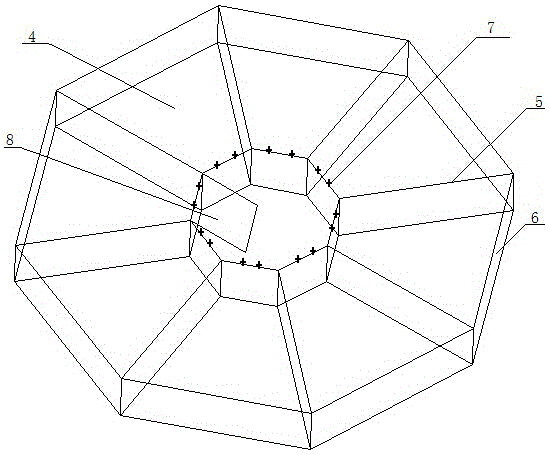 Vertical axis wave energy power generation device