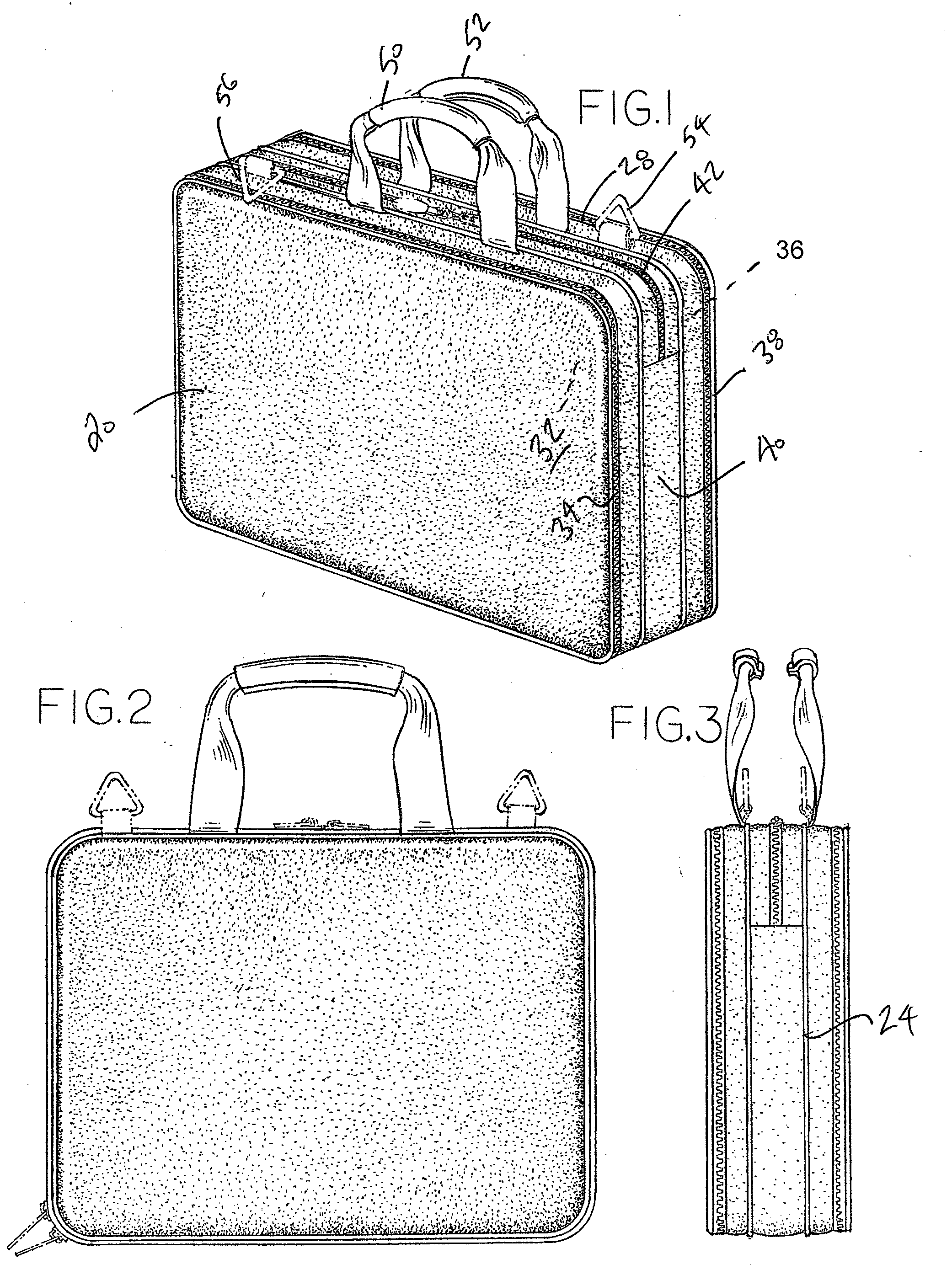 Luggage with Removable Laptop Computer Compartment