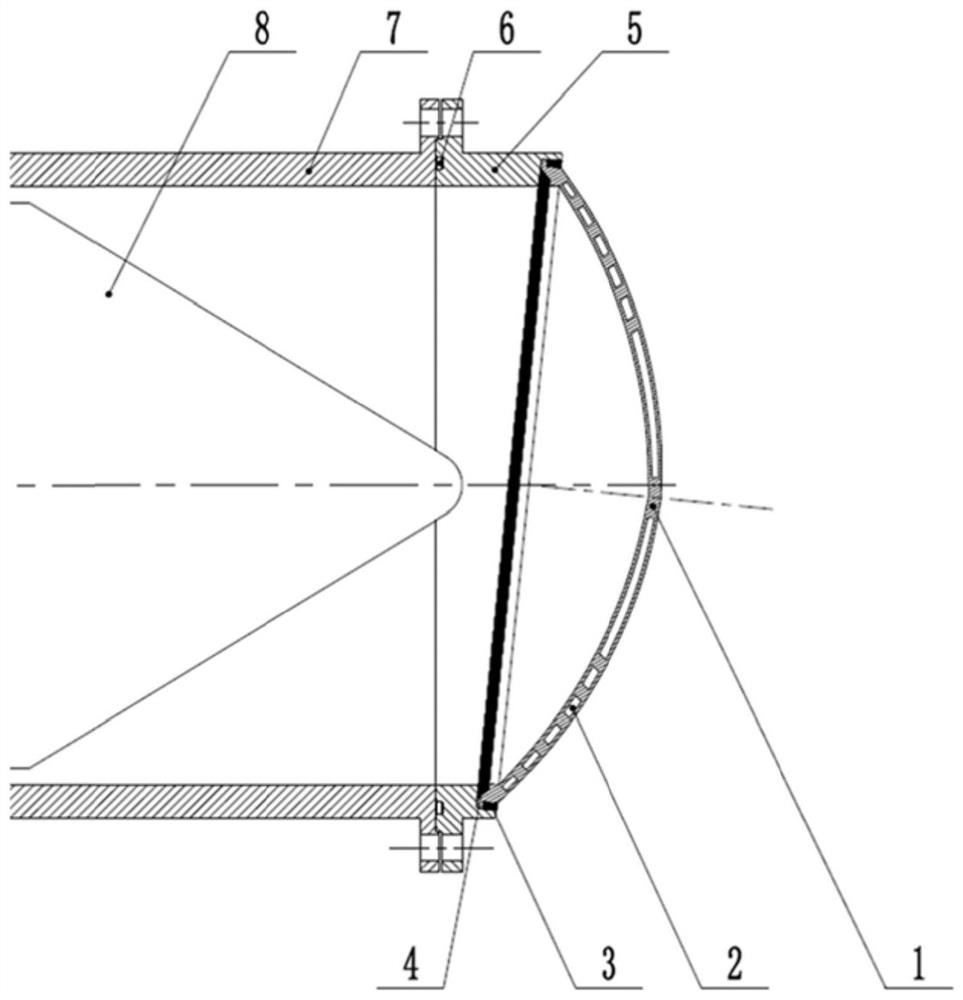 A side-to-side movement of the pressure disturbance wave to open the front cover of the launch box