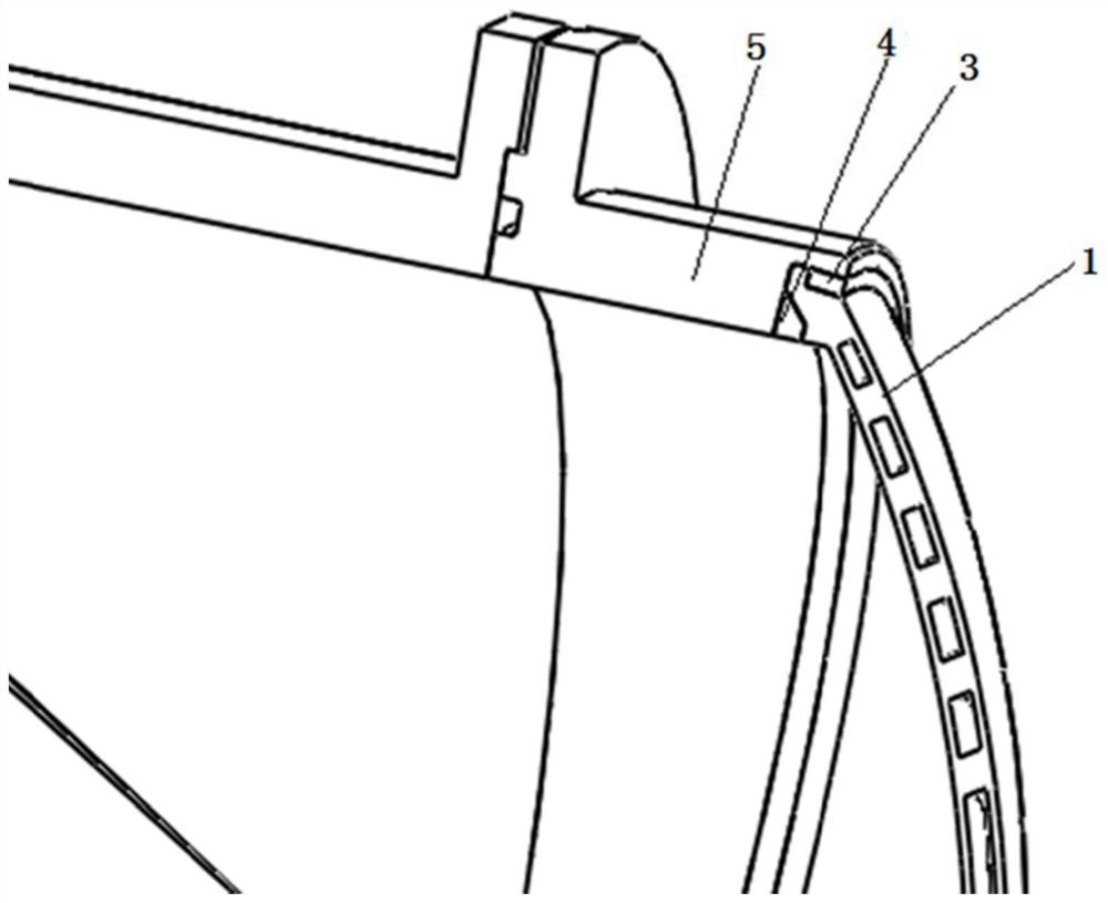 A side-to-side movement of the pressure disturbance wave to open the front cover of the launch box